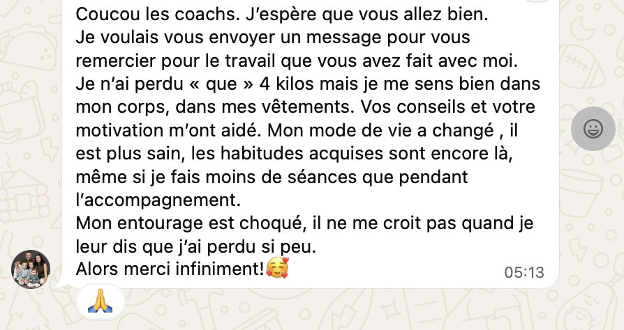 Capture WhatsApp — témoignage