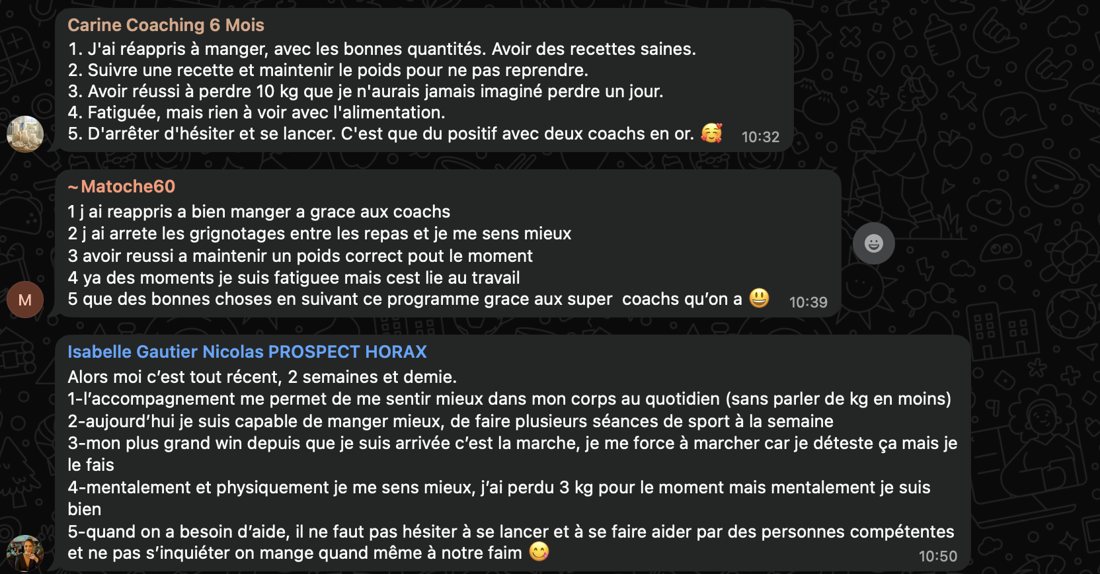 Capture WhatsApp — témoignage